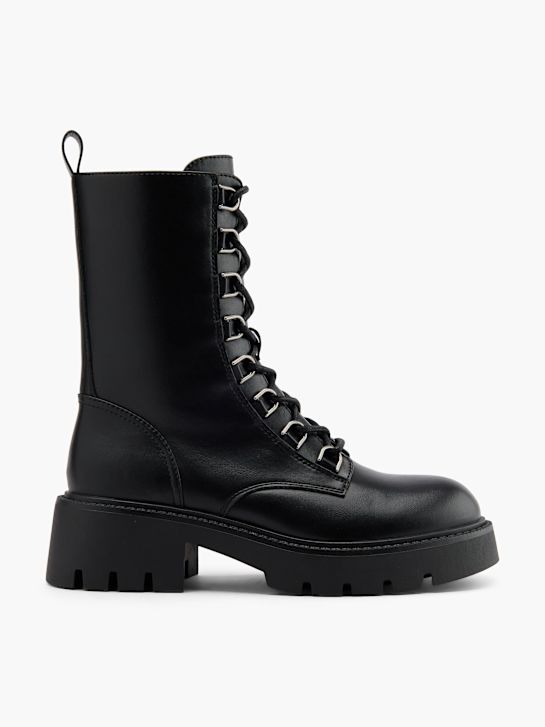 passerella lace-up boot black deichmann