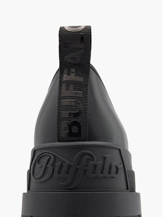 buffalo mocassino nero deichmann