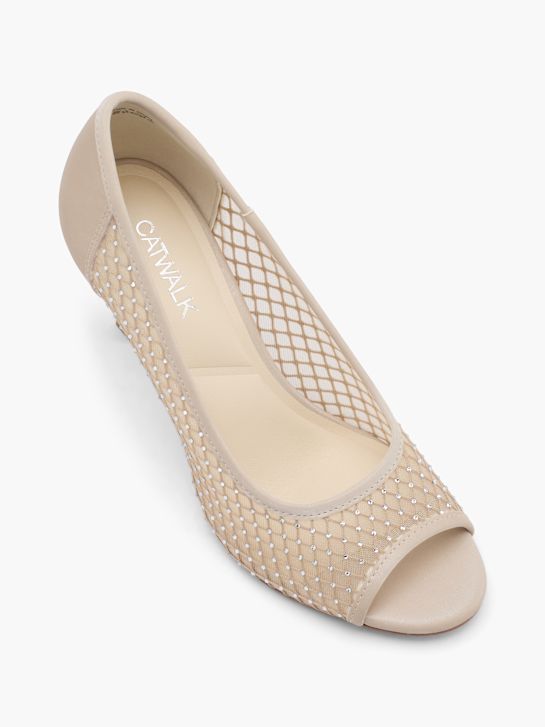 passerella di peep toe tallone nudo deichmann
