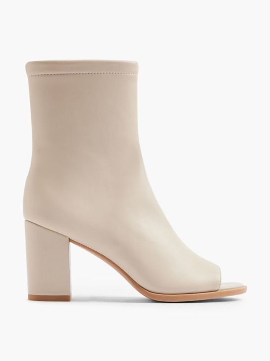 passerella di peep toe tacco taupe deichmann
