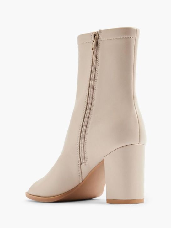 passerella di peep toe tacco taupe deichmann