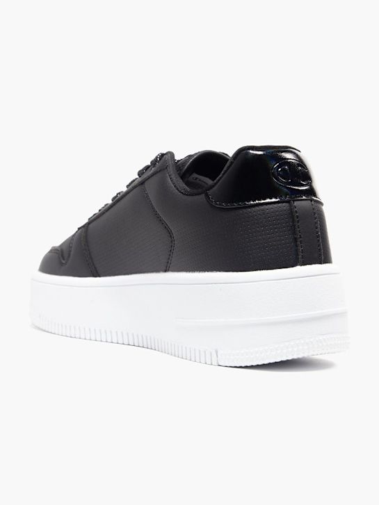 campione rd18 piattaforma cromo trainer nero deichmann