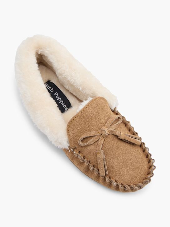 hush puppies peluche pantofola beige deichmann