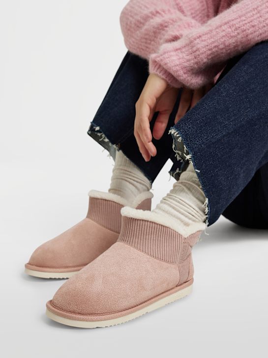 esprit felpa pantofola rosa deichmann