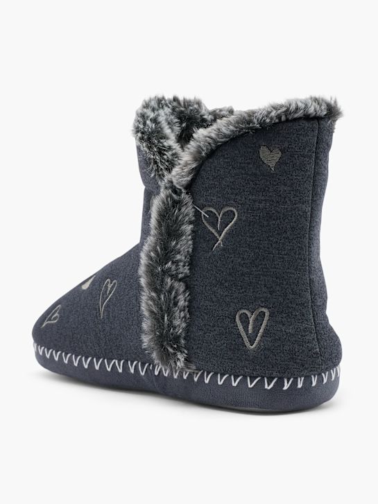 casa mia plush slipper grigio deichmann
