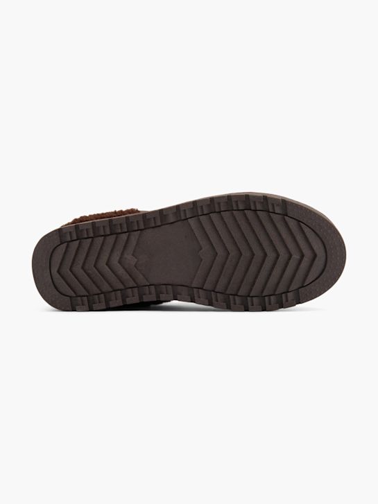 esprit felpa pantofola marrone deichmann