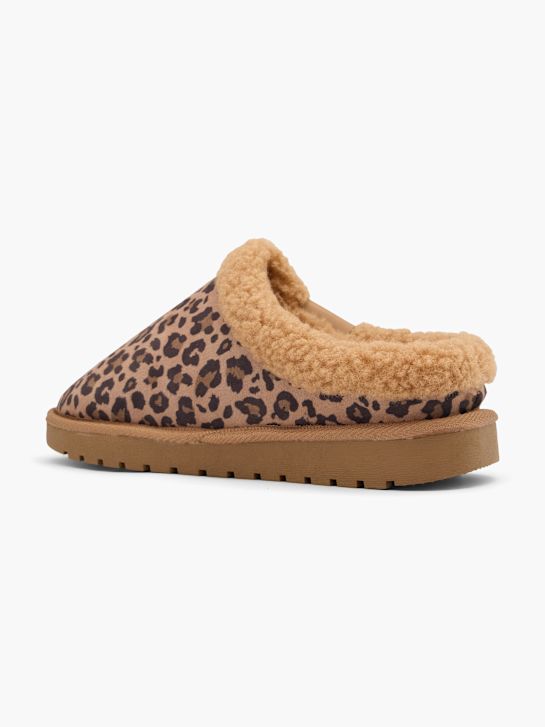 esprit felpa pantofola cognac deichmann