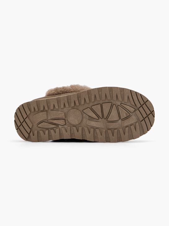 graceland plush slipper marrone deichmann