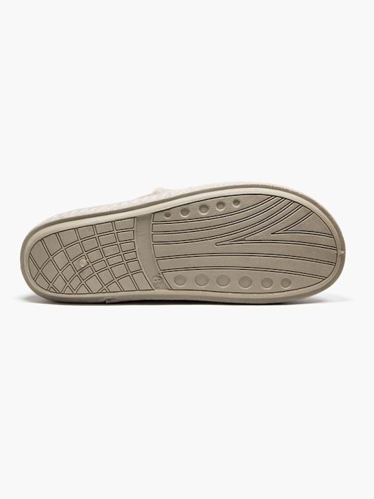 casa mia plush slipper beige deichmann