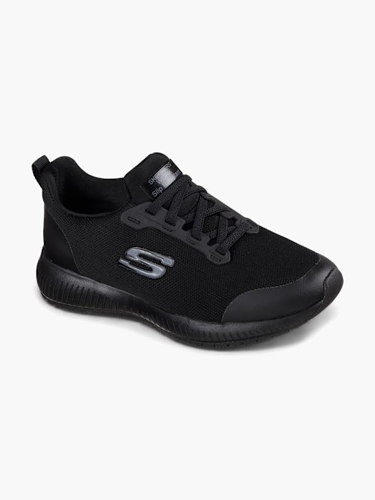 skechers squadra ssr slip-on trainer nero deichmann