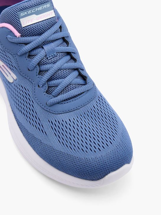 skechers lite-schiuma v trainer blu deichmann