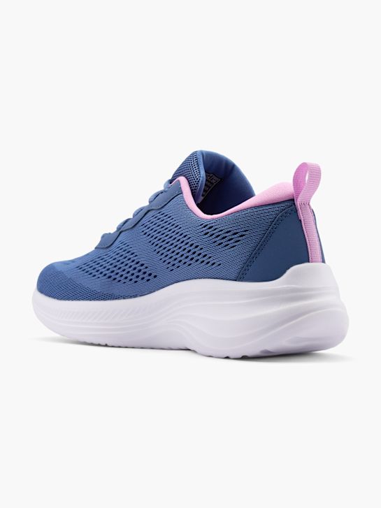 skechers lite-schiuma v trainer blu deichmann