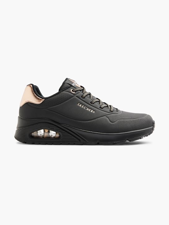 skechers uno - riflessi di distanza slip-on trainer nero deichmann