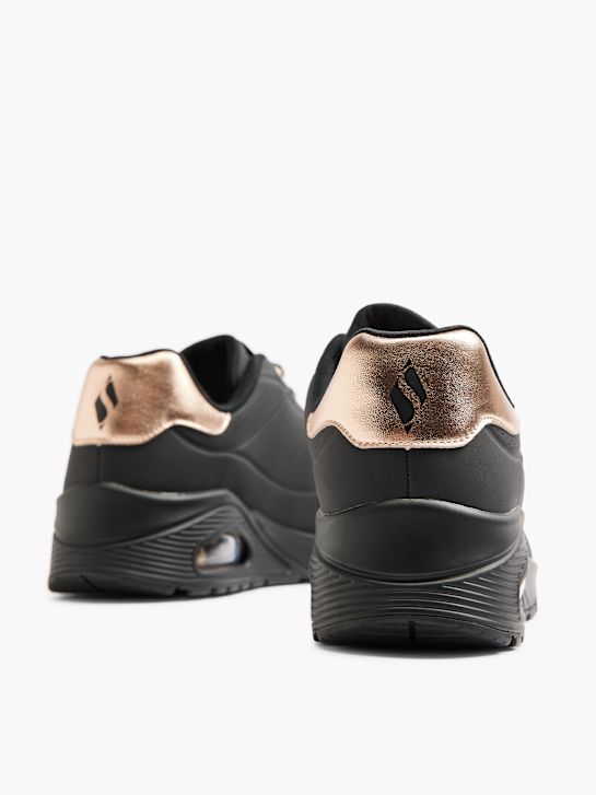 skechers uno - riflessi di distanza slip-on trainer nero deichmann