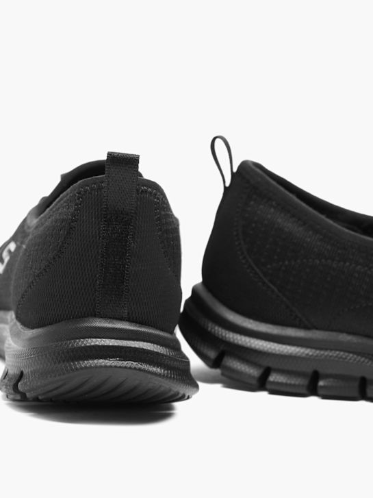 skechers animato slip-on trainer nero deichmann