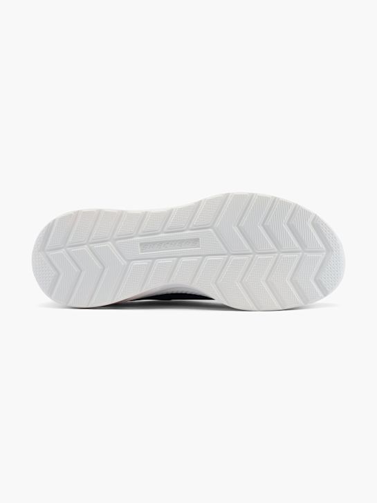 skechers centourist aria swift fit slip-on trainer blu deichmann