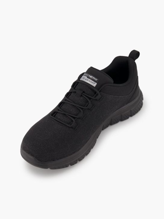 skechers grazioso 4.0 slip-on trainer nero deichmann