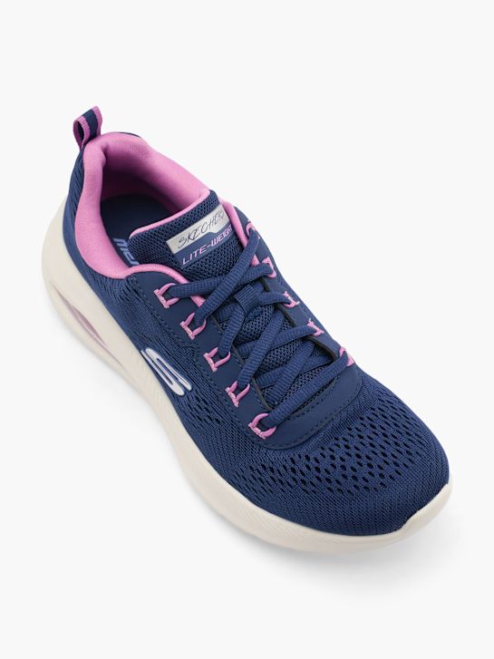 skechers contourist air trainer blu deichmann