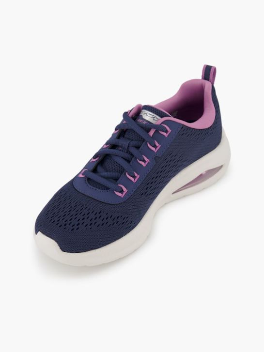 skechers contourist air trainer blu deichmann