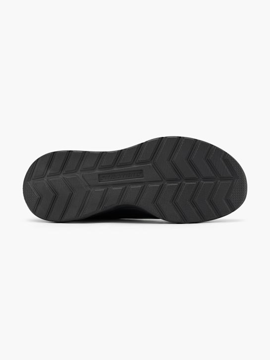 skechers con-aria slip-on trainer nero deichmann