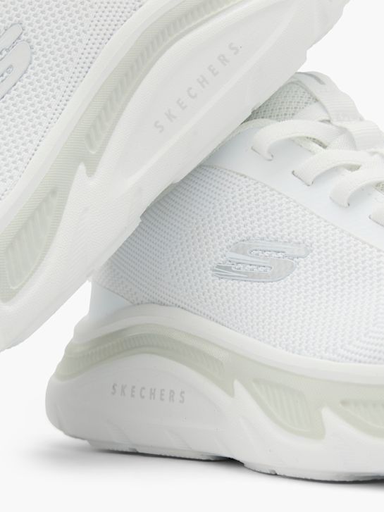 skechers savvie slip-on trainer bianco deichmann