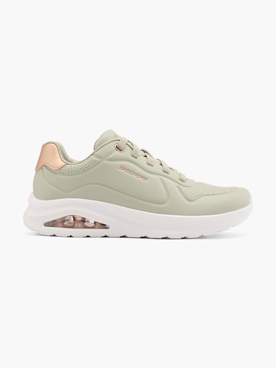 skechers con-aria slip-on trainer verde deichmann