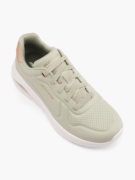 skechers con-aria slip-on trainer verde deichmann