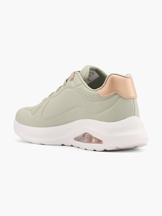 skechers con-aria slip-on trainer verde deichmann