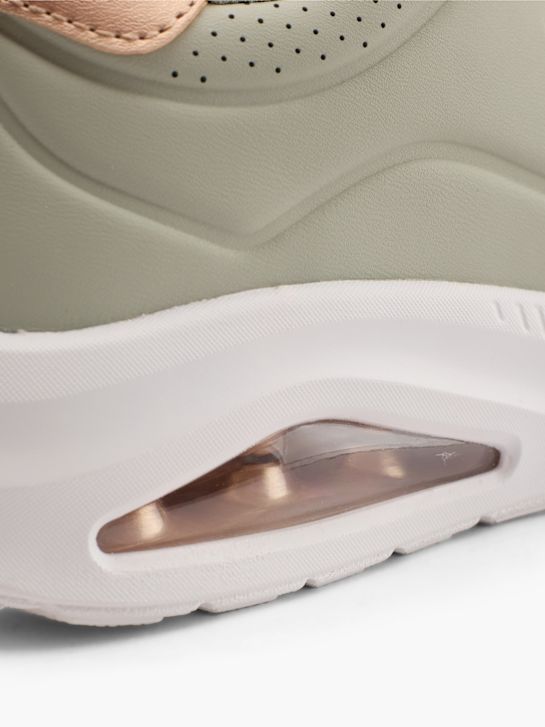 skechers con-aria slip-on trainer verde deichmann