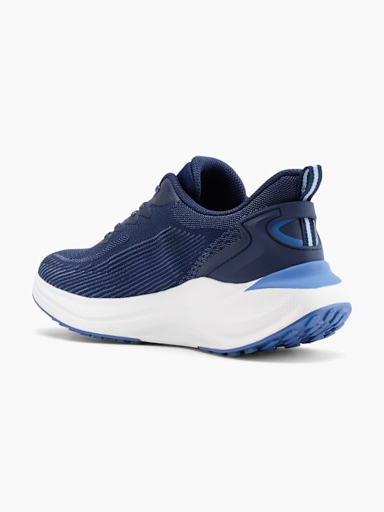 skechers trasparire slip-on trainer blu deichmann