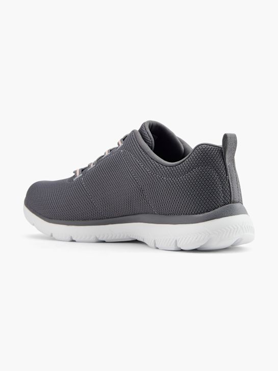 skechers puro genio - ottimista mix slip-on trainer grigio deichmann