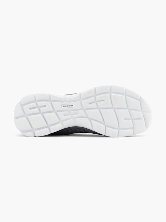 skechers puro genio - ottimista mix slip-on trainer grigio deichmann