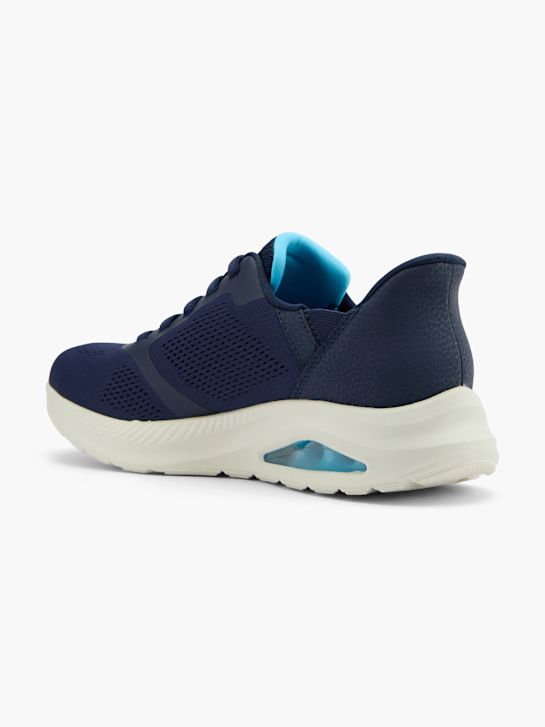 skechers con aria amp swift fit trainer blu deichmann