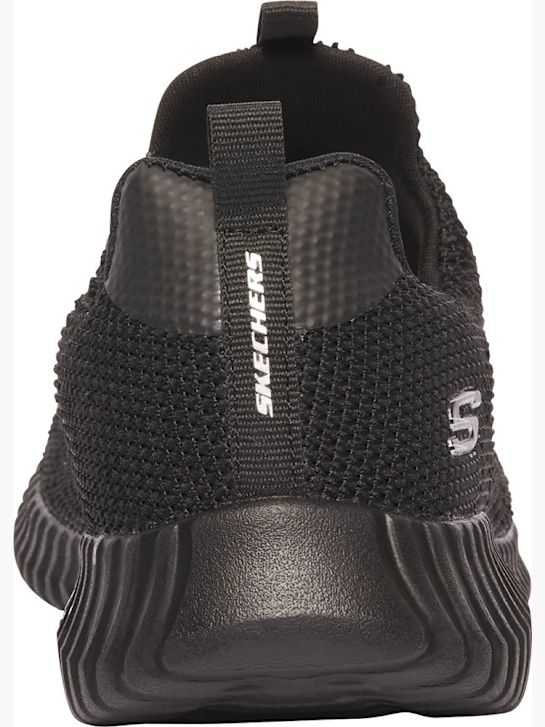 skechers ultra flex slip-on trainer nero deichmann