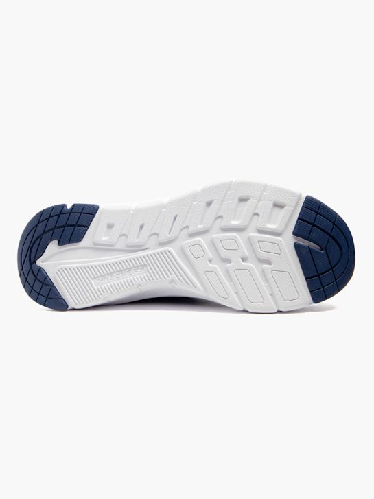 skechers arco comfort slip-on trainer blu deichmann