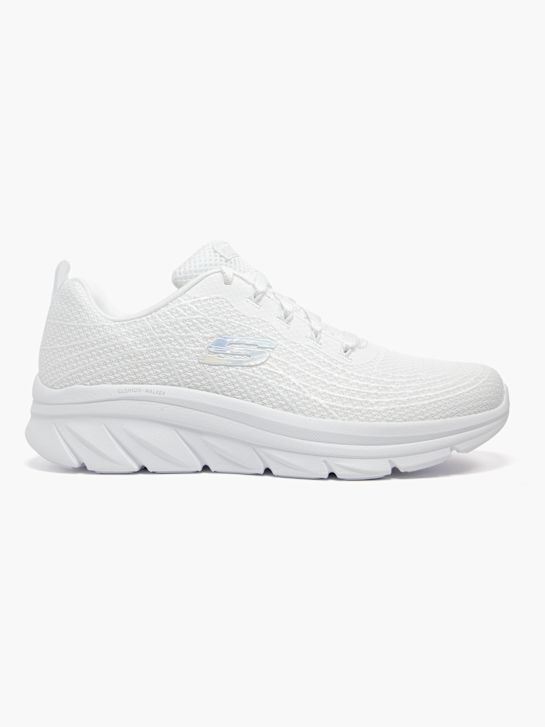 skechers cuscino walker trainer bianco deichmann