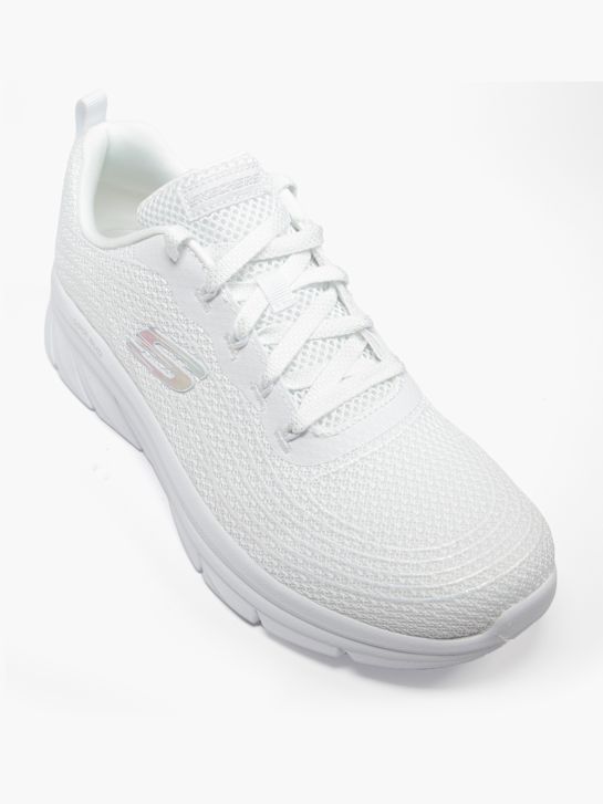 skechers cuscino walker trainer bianco deichmann