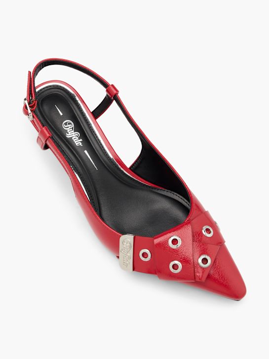 buffalo slingback tacco rosso deichmann