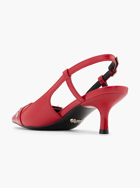 buffalo slingback tacco rosso deichmann