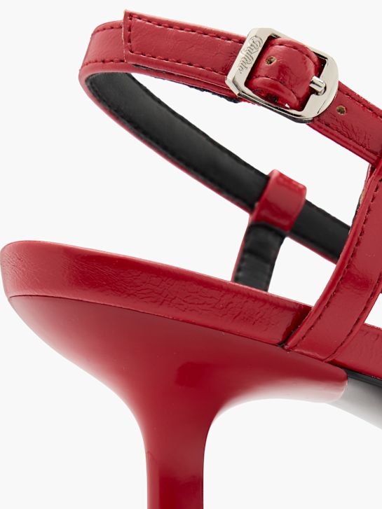 buffalo slingback tacco rosso deichmann