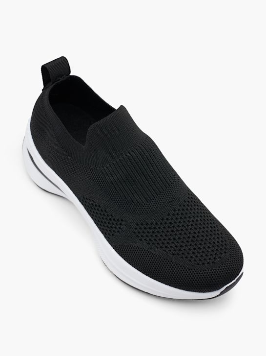 graceland slip-on trainer nero deichmann