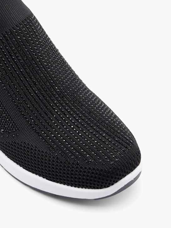 graceland slip-on trainer nero deichmann