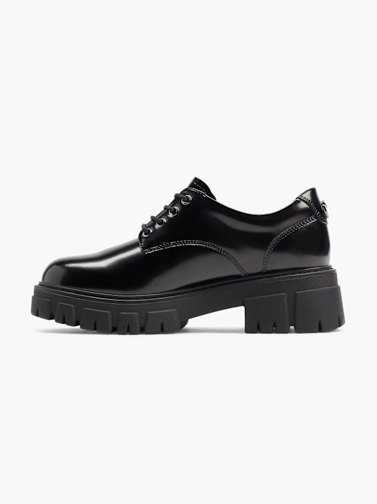 passerella formale scarpe nero deichmann