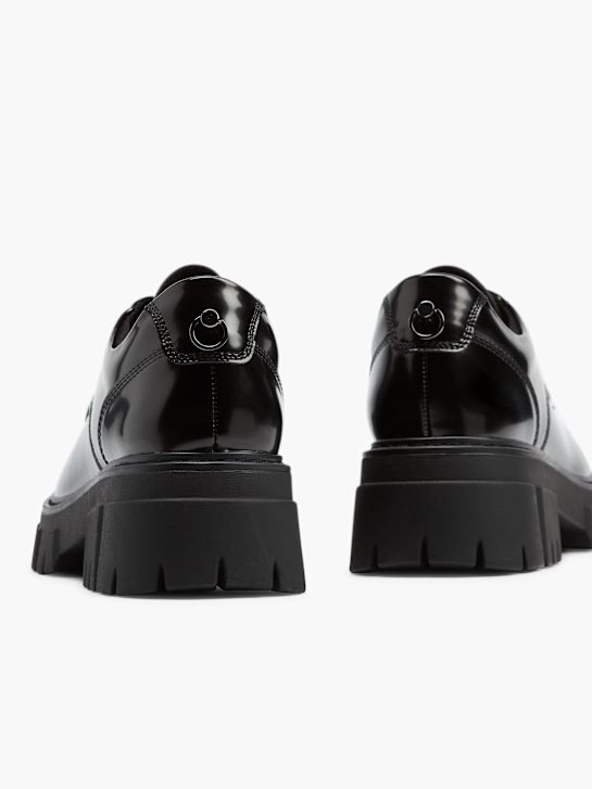 passerella formale scarpe nero deichmann