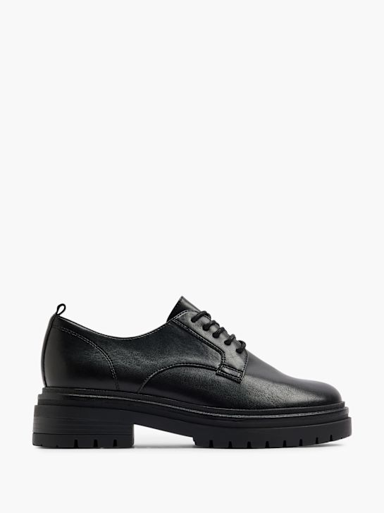 passerella formale scarpe nero deichmann