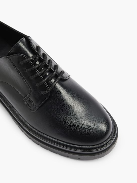 passerella formale scarpe nero deichmann
