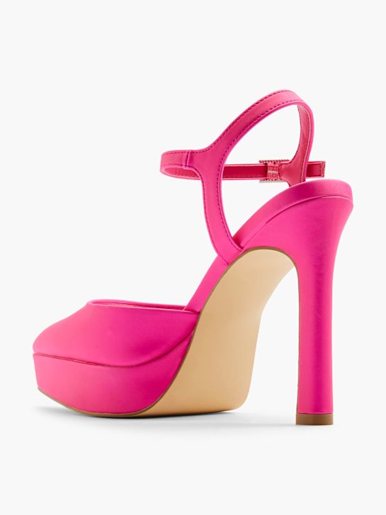 passerella a corto di tacco fucsia deichmann