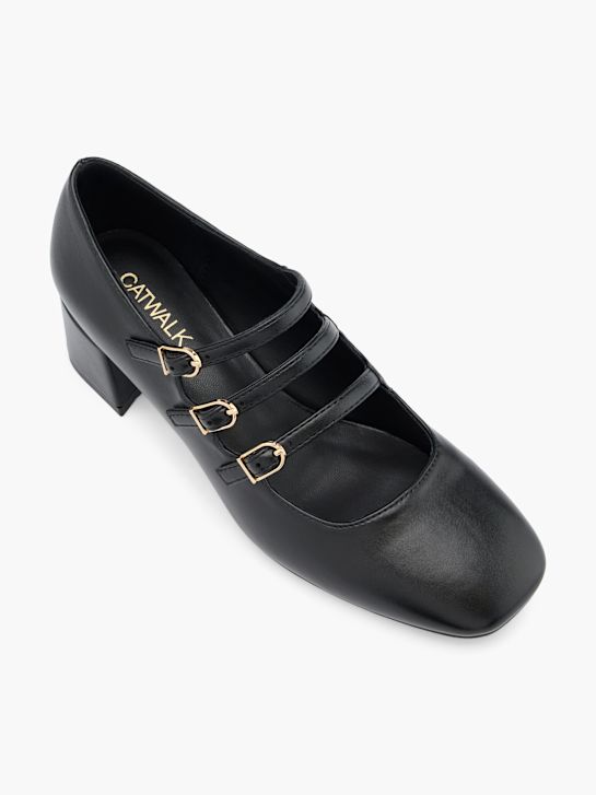 passerella mary jane legato tacco nero deichmann