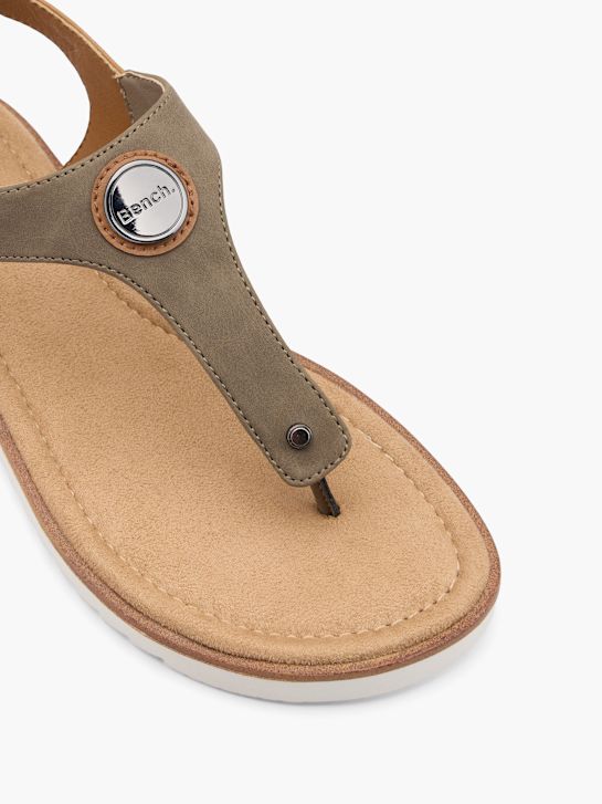 panchina toe sandalo infradito marrone deichmann