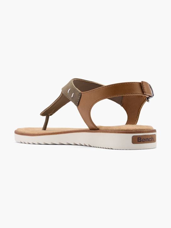 panchina toe sandalo infradito marrone deichmann